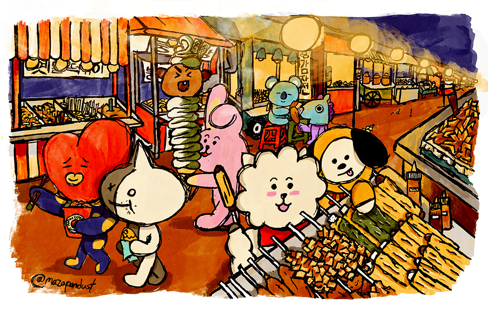 bts korean market